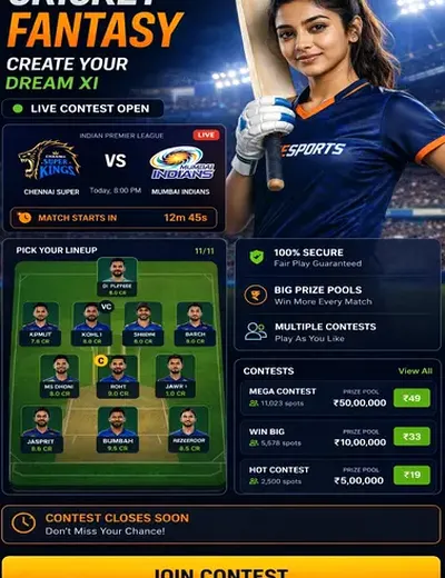 Kalyan 420 (kalyan matka 420) fantasy cricket & matchday visual 3